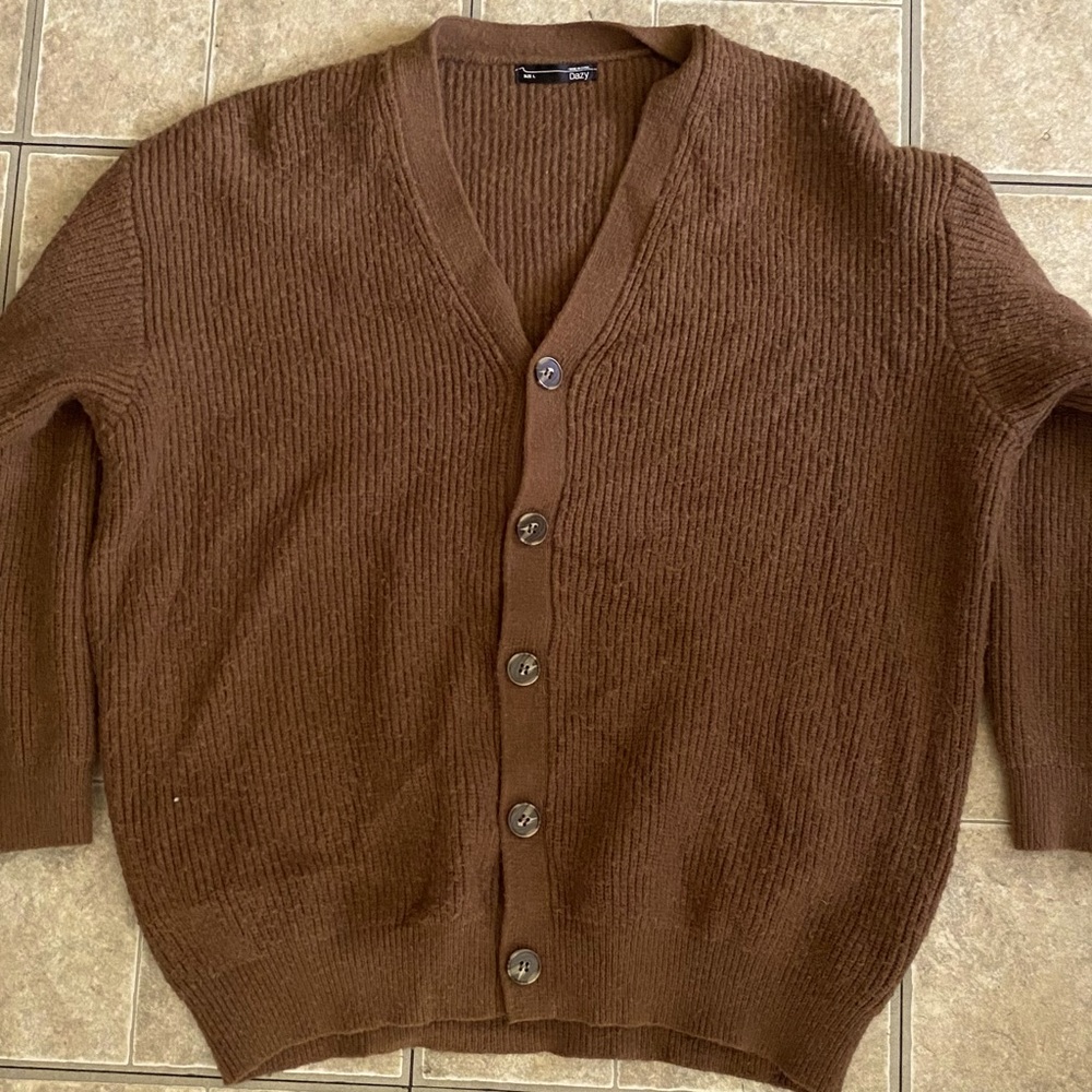 🔅THRIFTED🔅 Brown Cardigan
